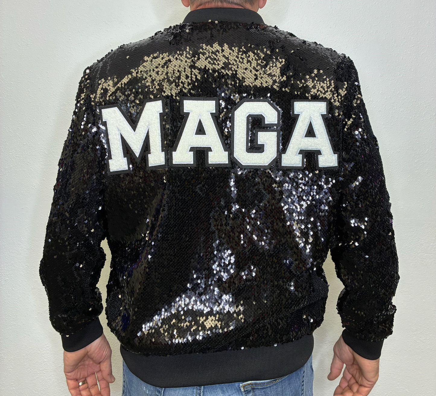 Men's Trump MAGA Black Commemorative Jacket