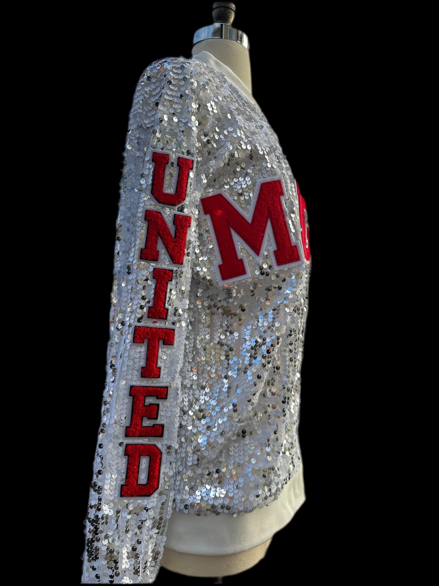 Inauguration Custom White/Silver Jacket - Ready To Ship - Size L