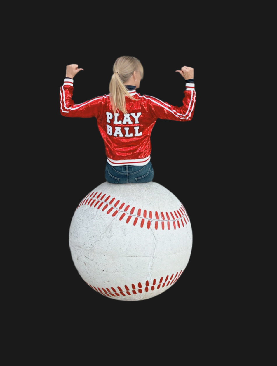 Custom “Red” Sequin Jacket