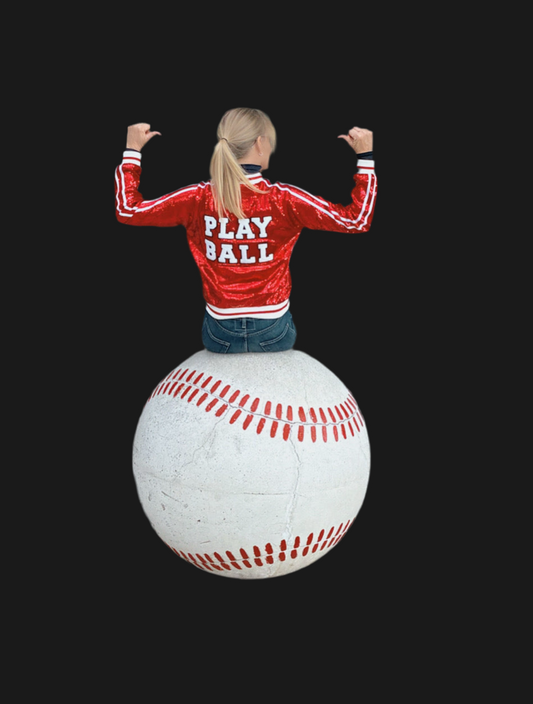 Custom “Red” Sequin Jacket