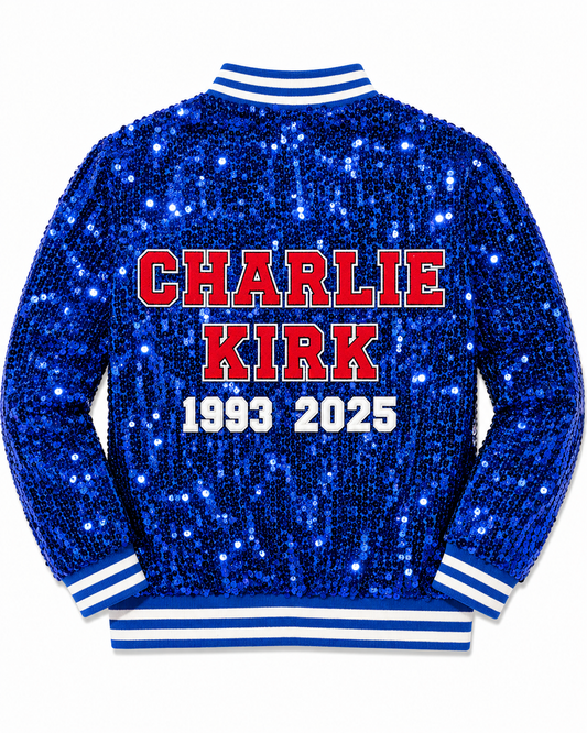 Custom Charlie Kirk Commemorative Jacket