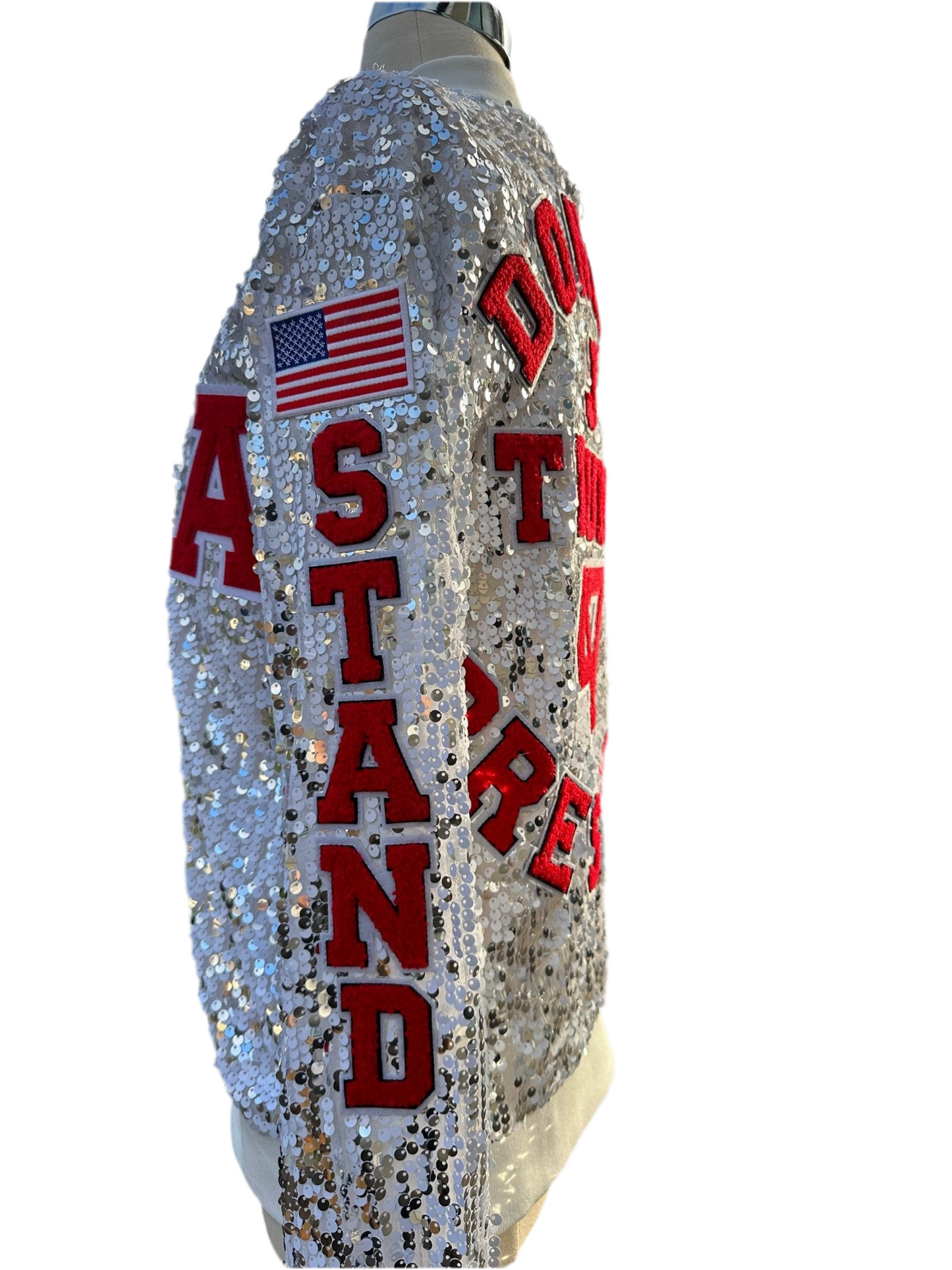 Inauguration Custom White/Silver Jacket