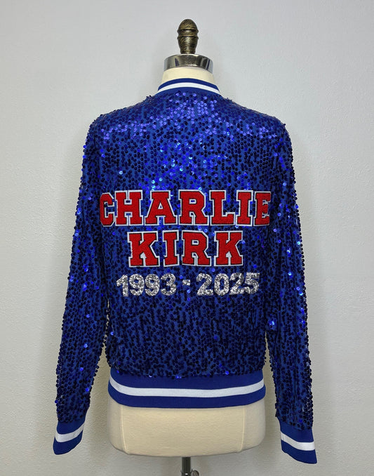 Custom Charlie Kirk Commemorative Jacket